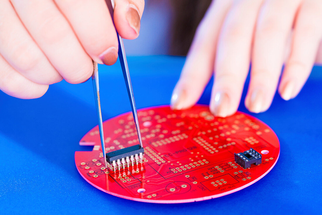 Adding components to printed circuit board