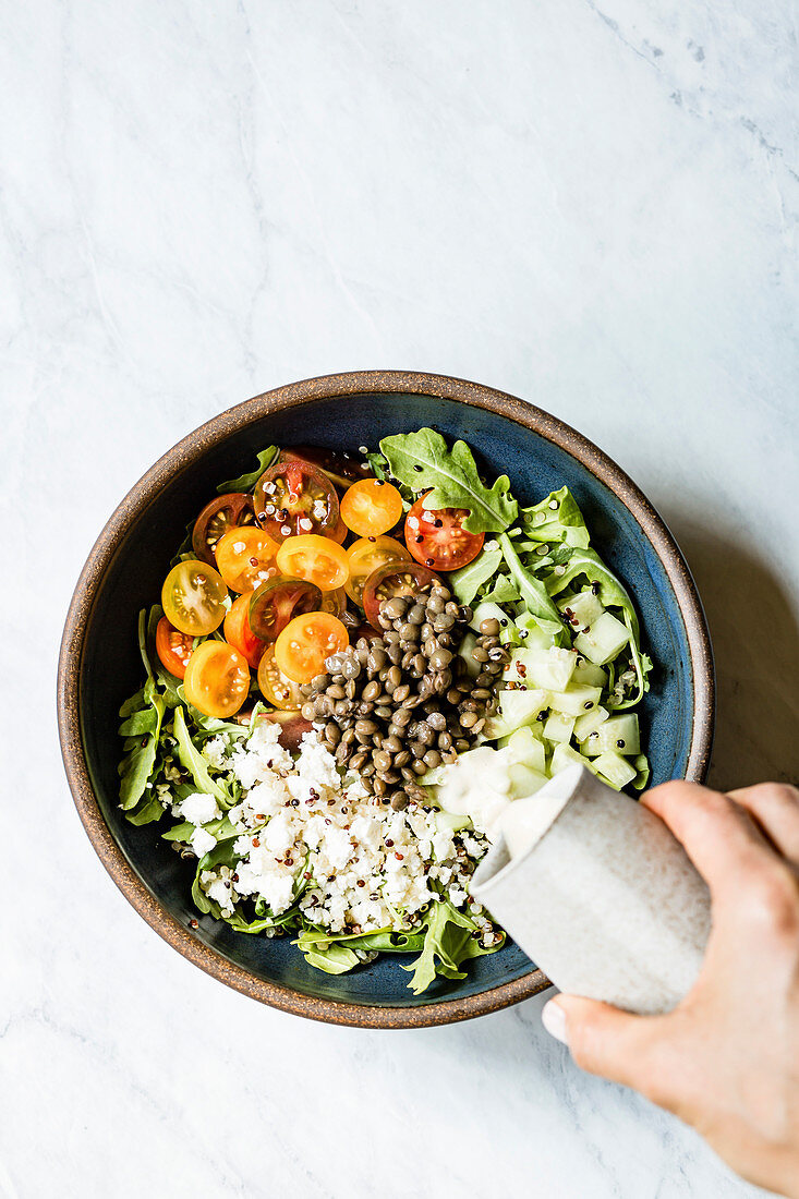 Lentil and Quinoa Salad