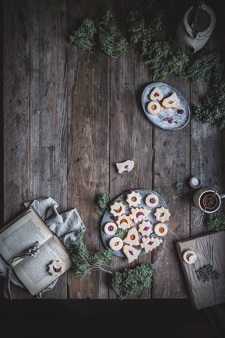 Linzer Christmas Cookies