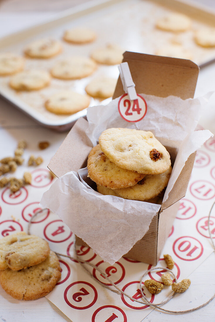 Mulberry biscuits for Christmas