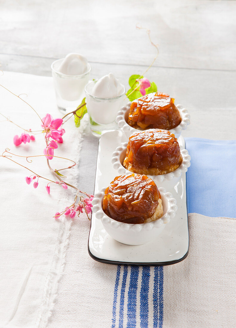 Mini tarte tatins