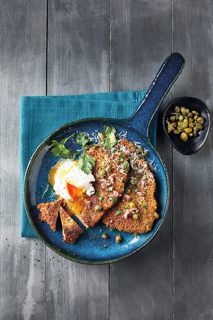 Holsteiner Schnitzel mit Haferpanade