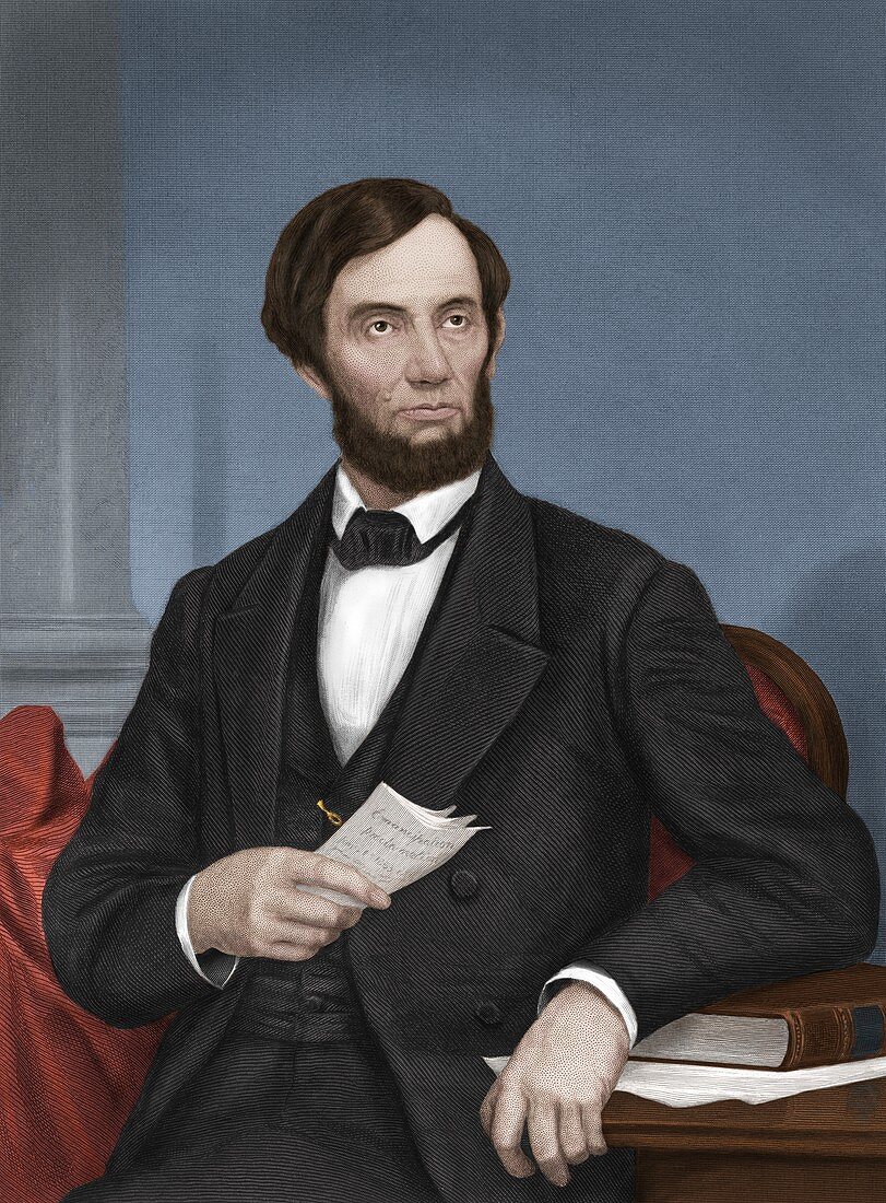 Abraham Lincoln, US president