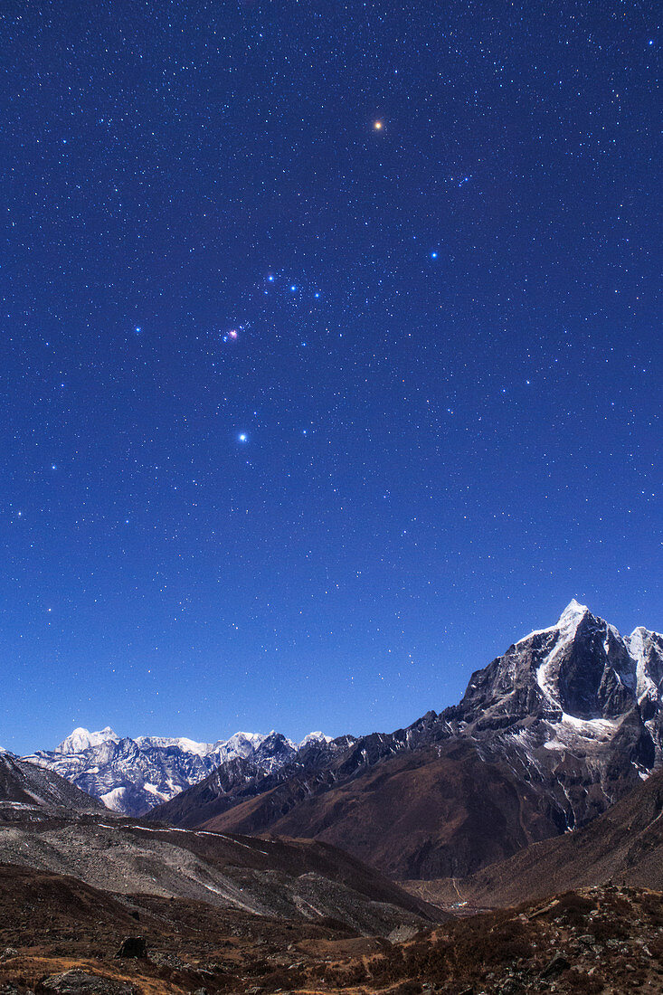 Orion over the Himalayas
