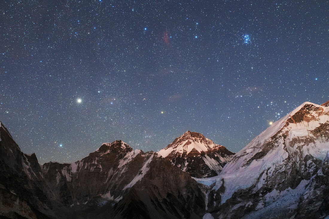Himalayan night sky