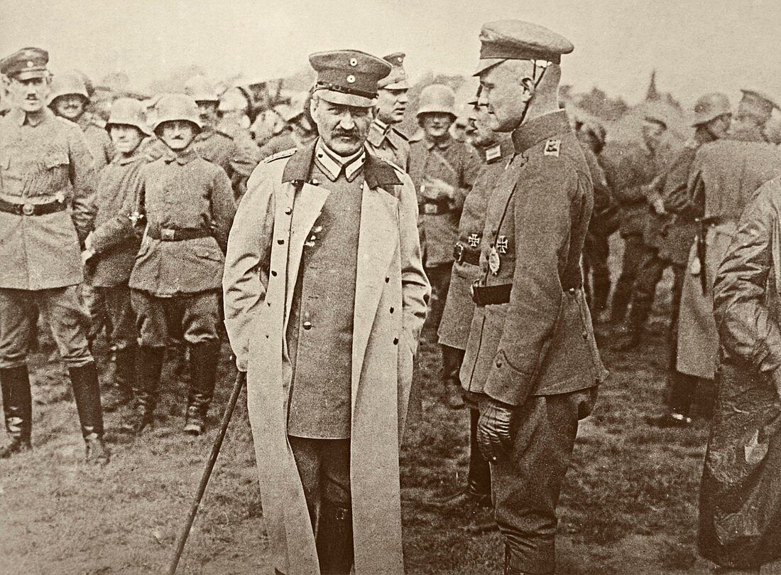 General Ludendorff and Baron von Richthofen, circa 1918