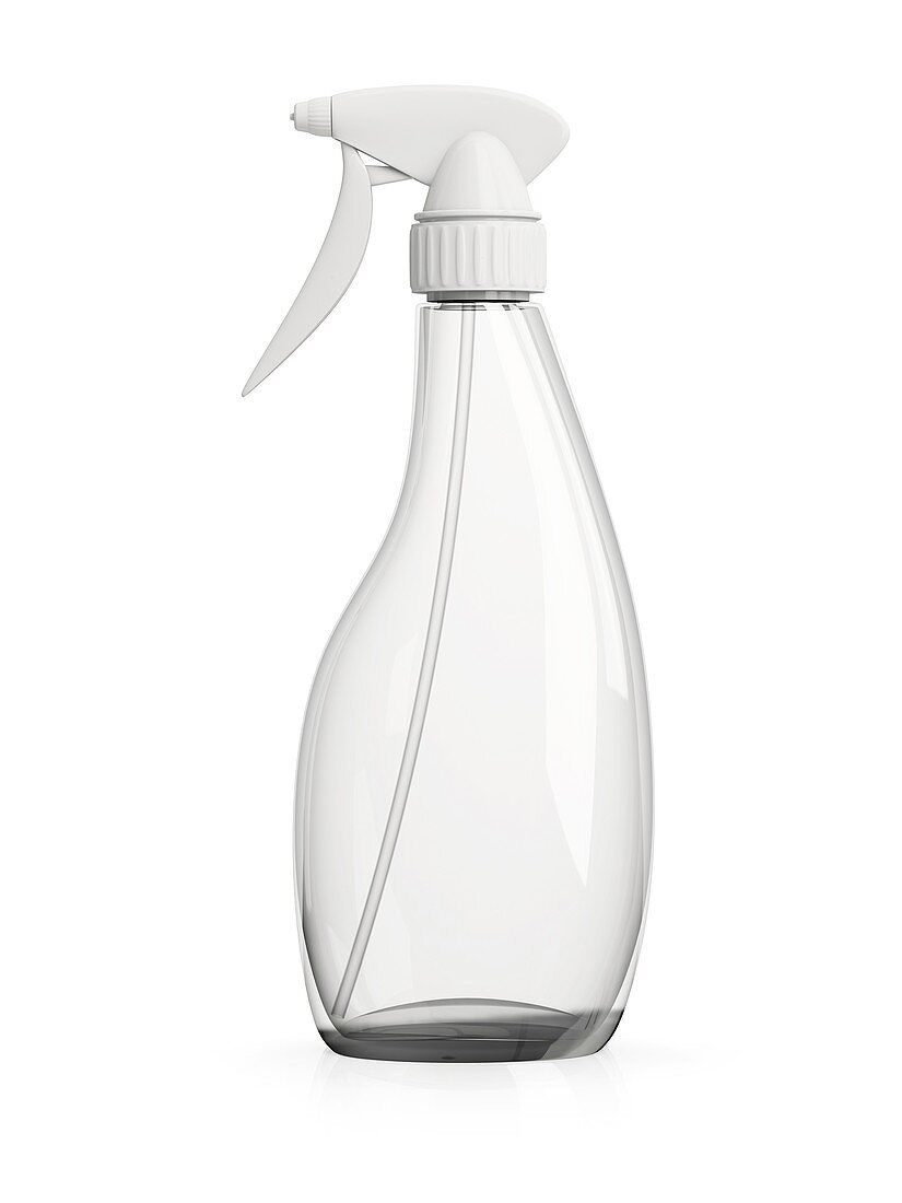 Spray bottle, illustration