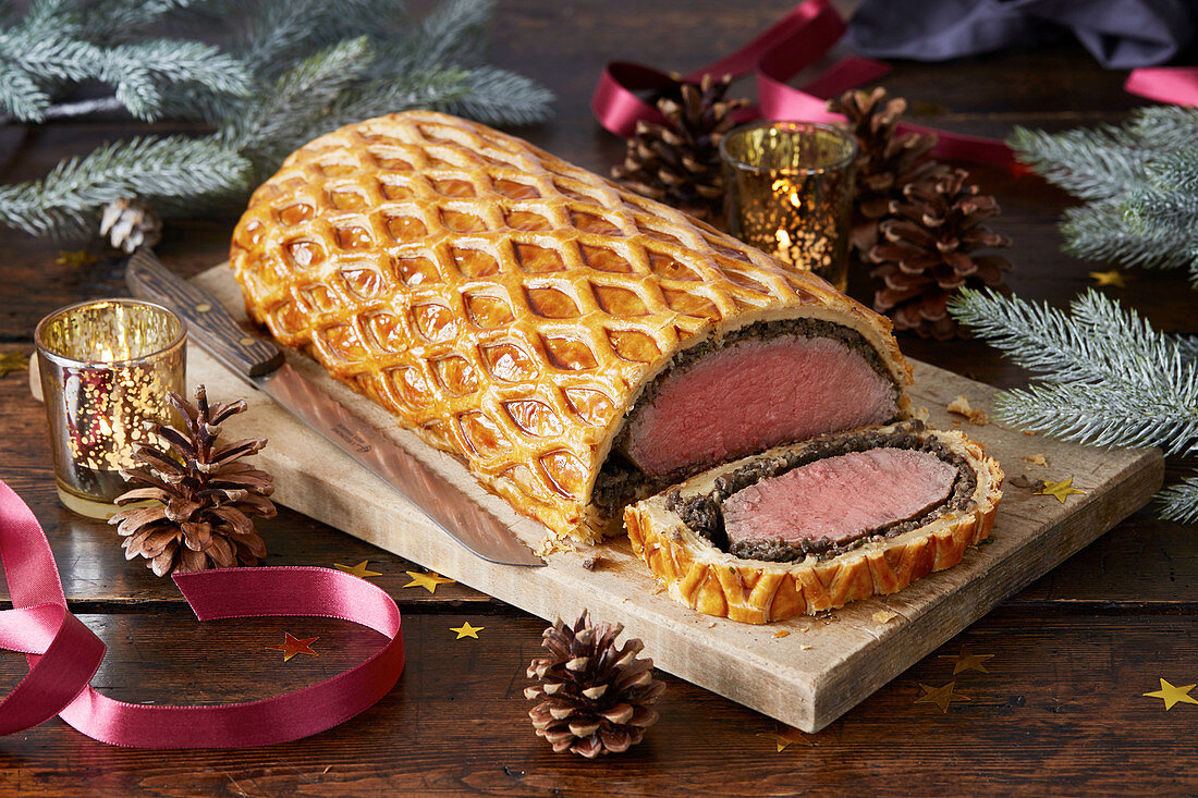 Beef Wellington zu Weihnachten