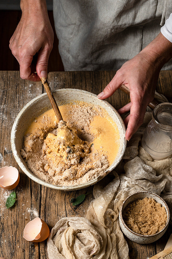 Baking Pumpkin Scones