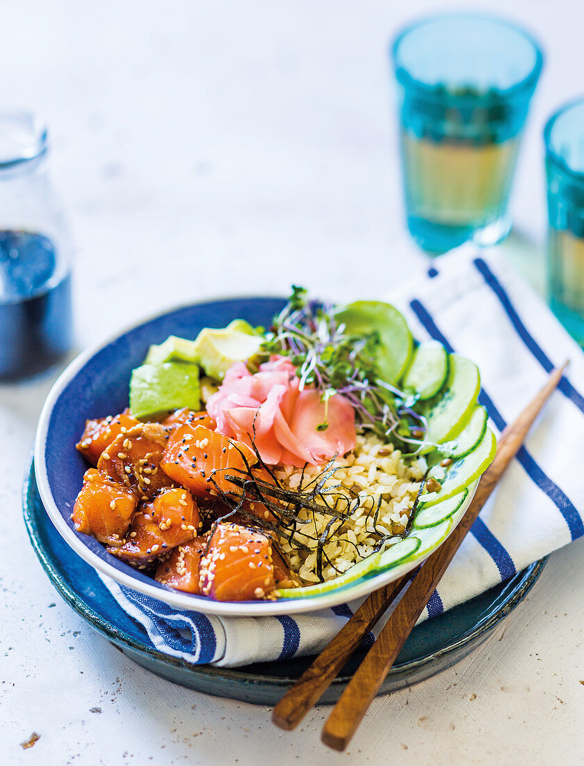 Hawaiian Poke bowl