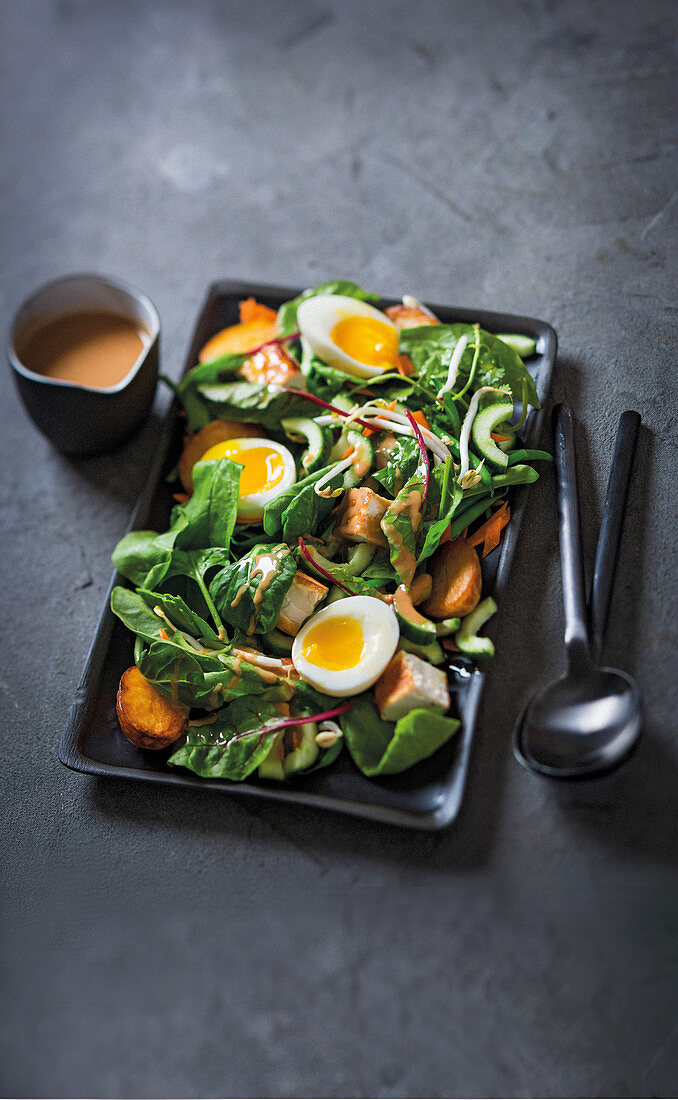 Indonesischer Gado-Gado-Salat