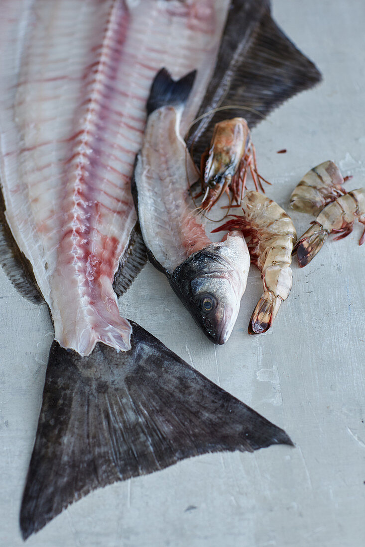 Fish carcasses as the base for soup