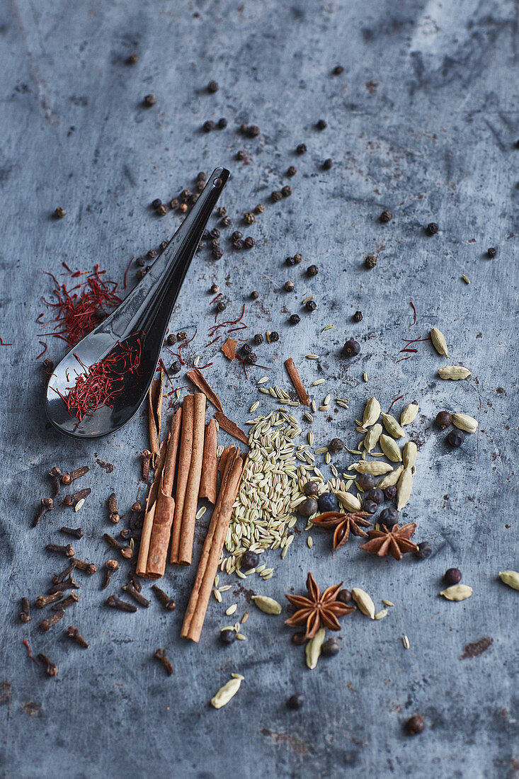 Spices for flavouring soups
