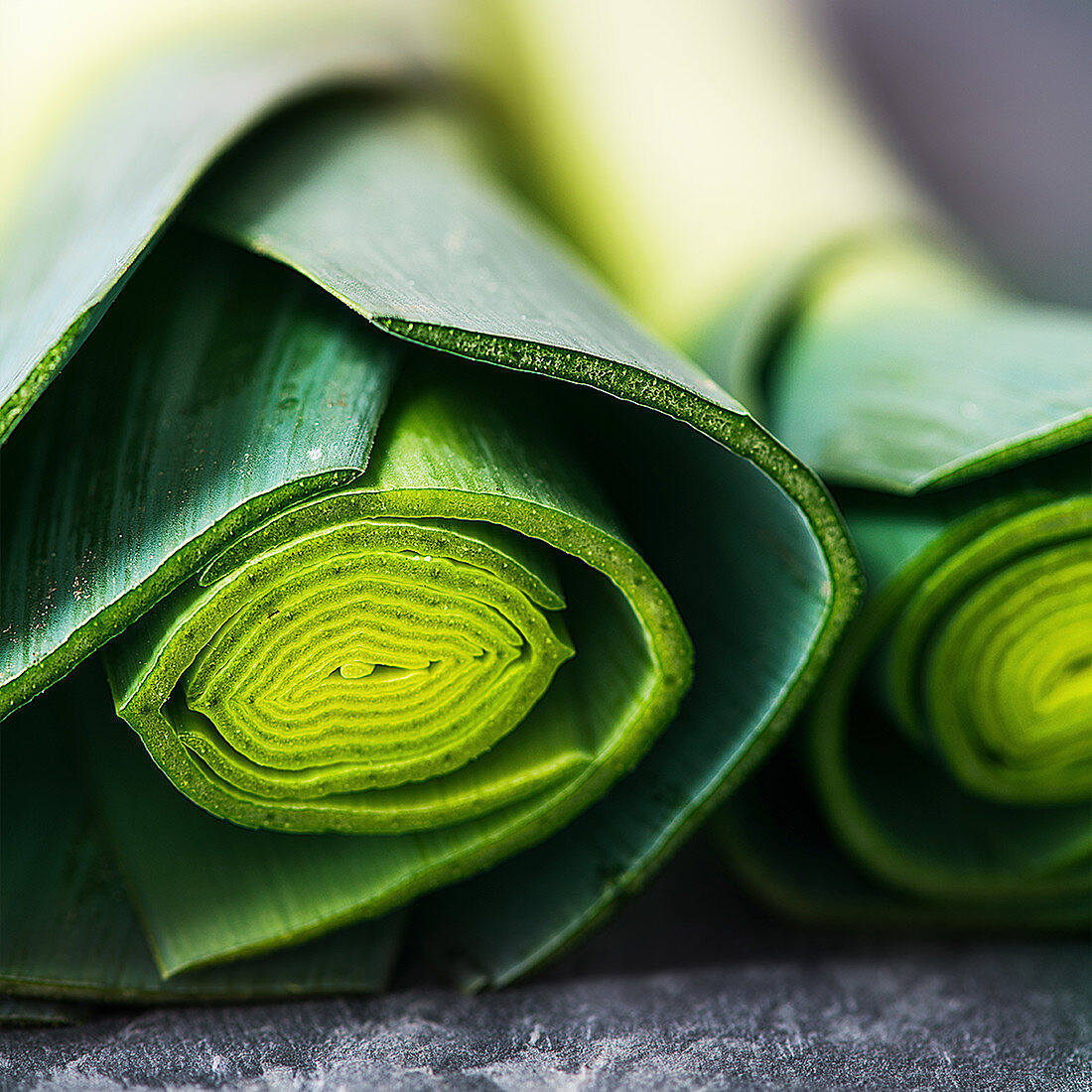 Leeks (close-up)