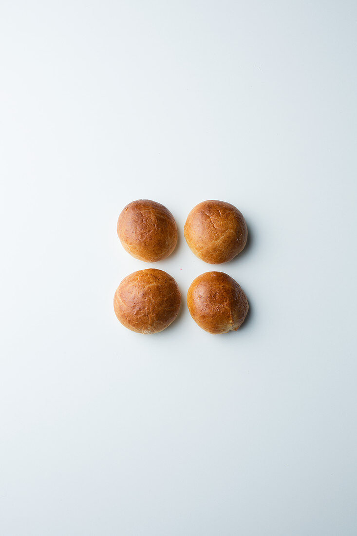 Bread rolls made from ready-made dough
