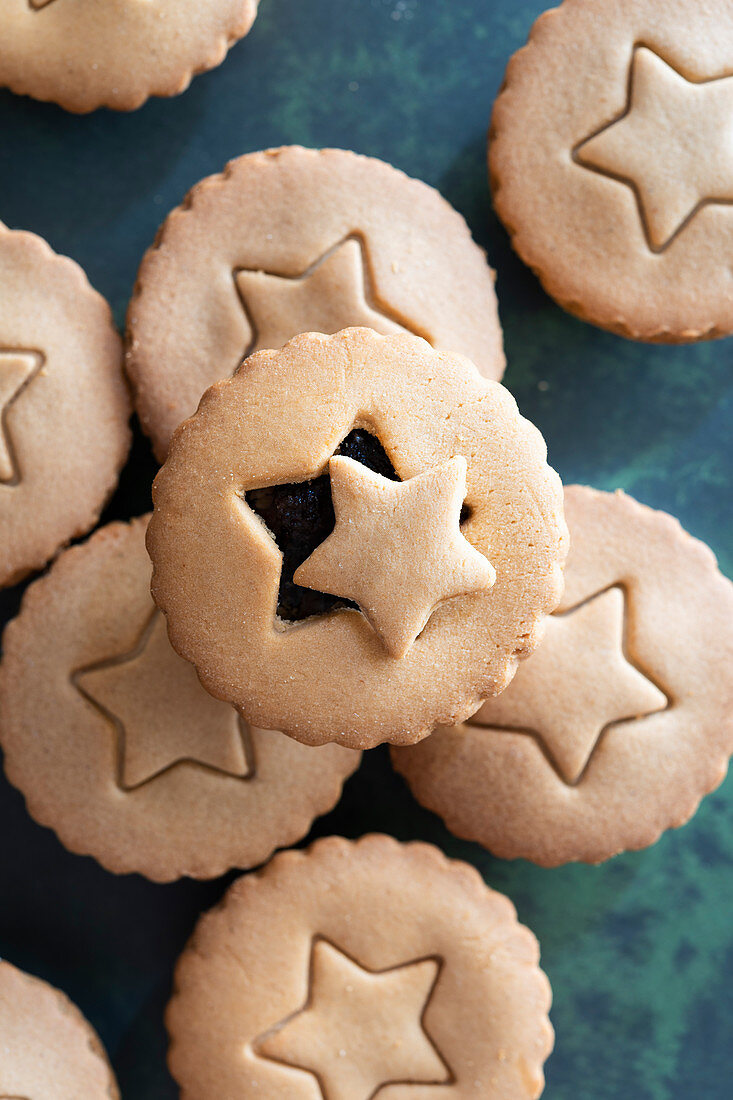 Traditional fruit mince tarts