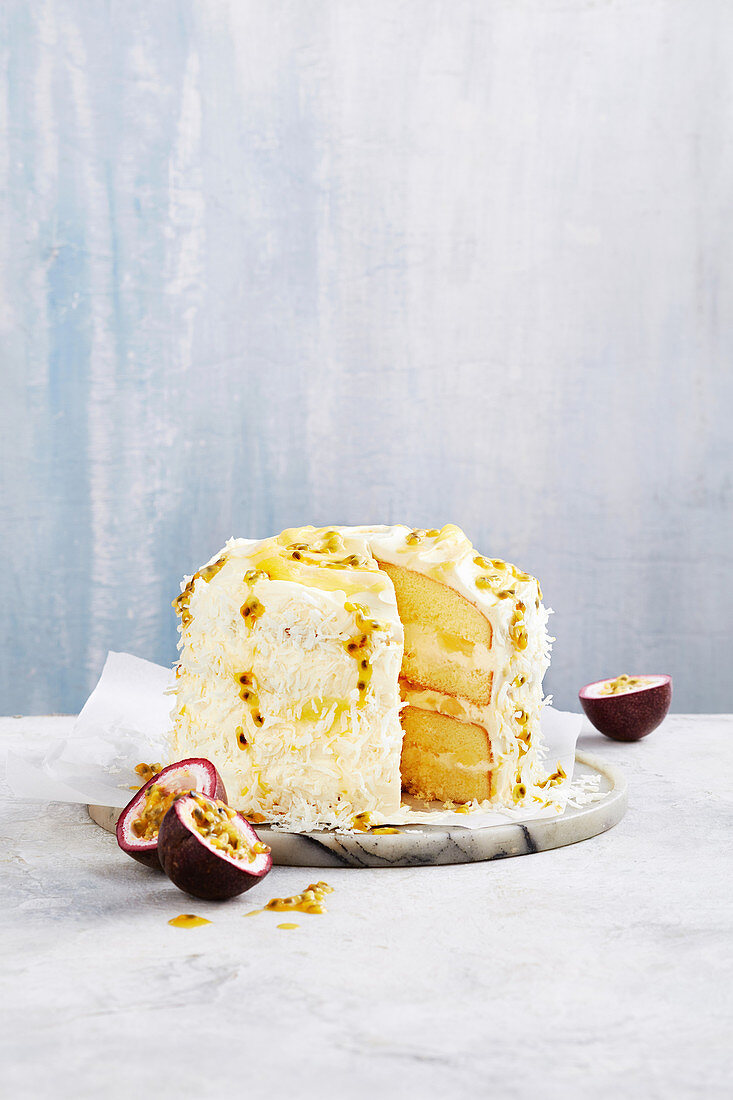 Ananas-Lemoncurd-Torte