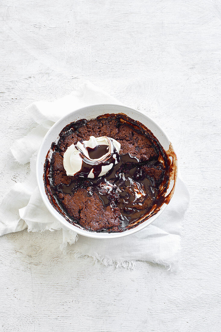 Mocha Self Saucing Pudding (England)