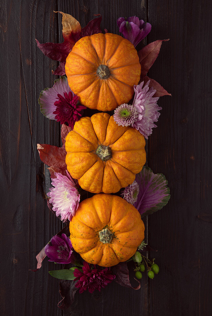 Autumn pumpkins