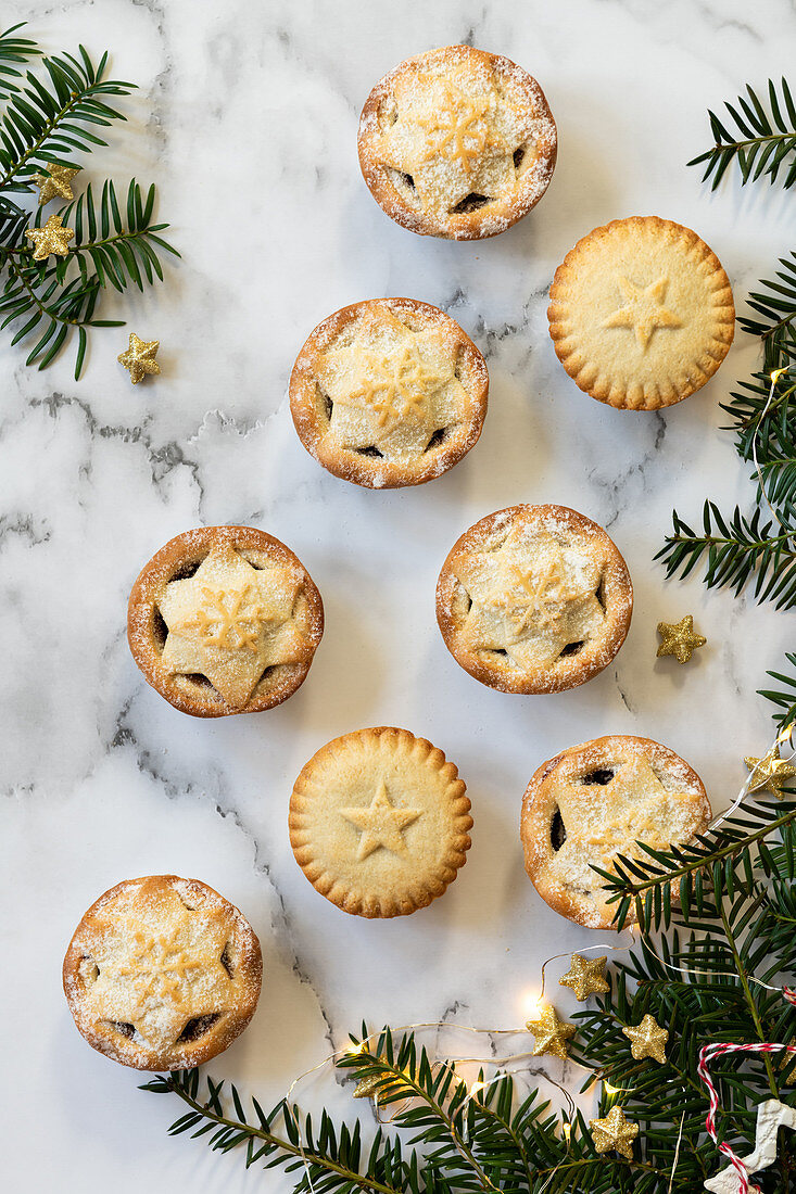 Mince Pies zu Weihnachten