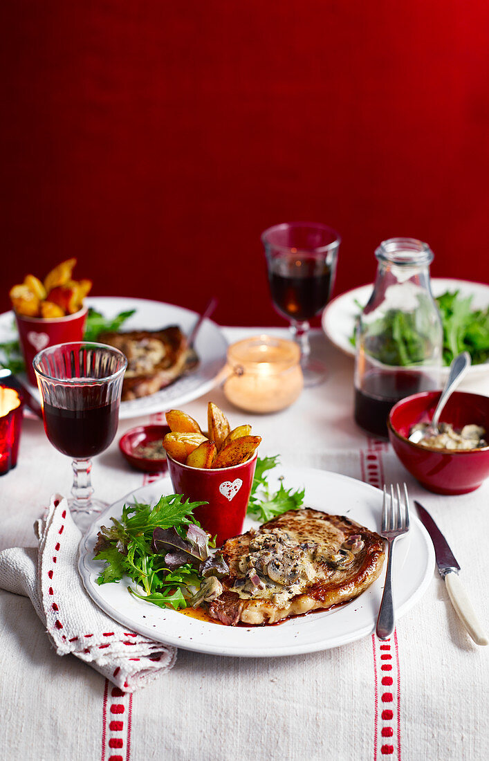 Steak and Chips