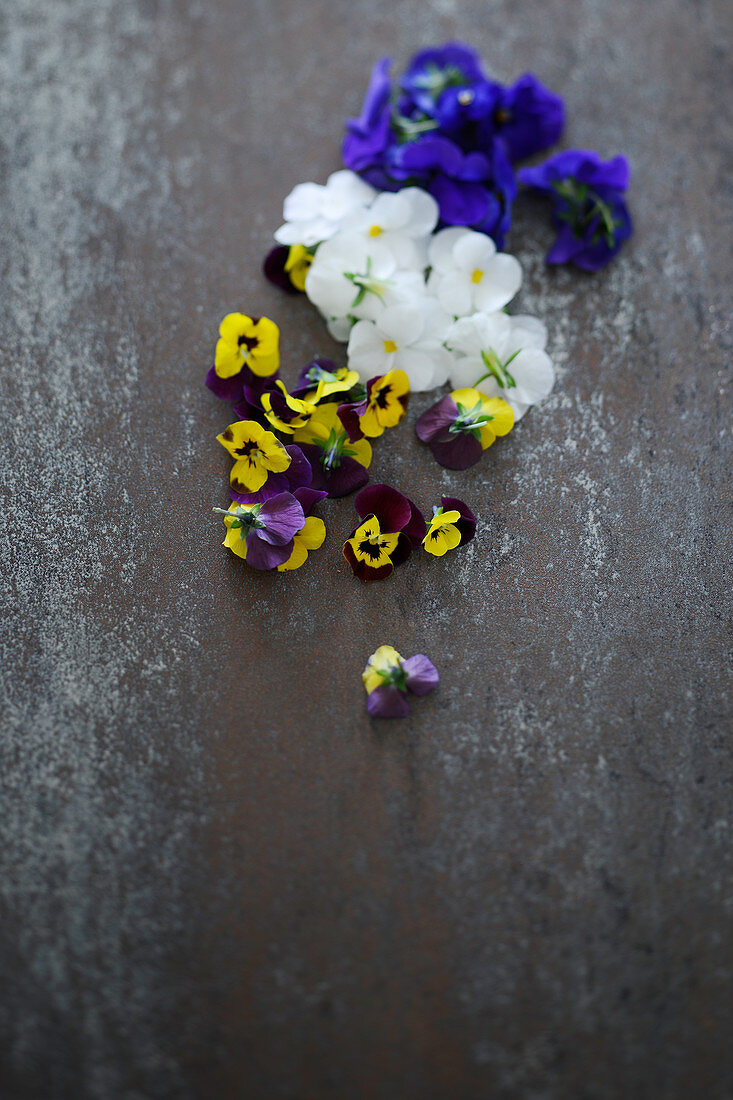 Edible pansies