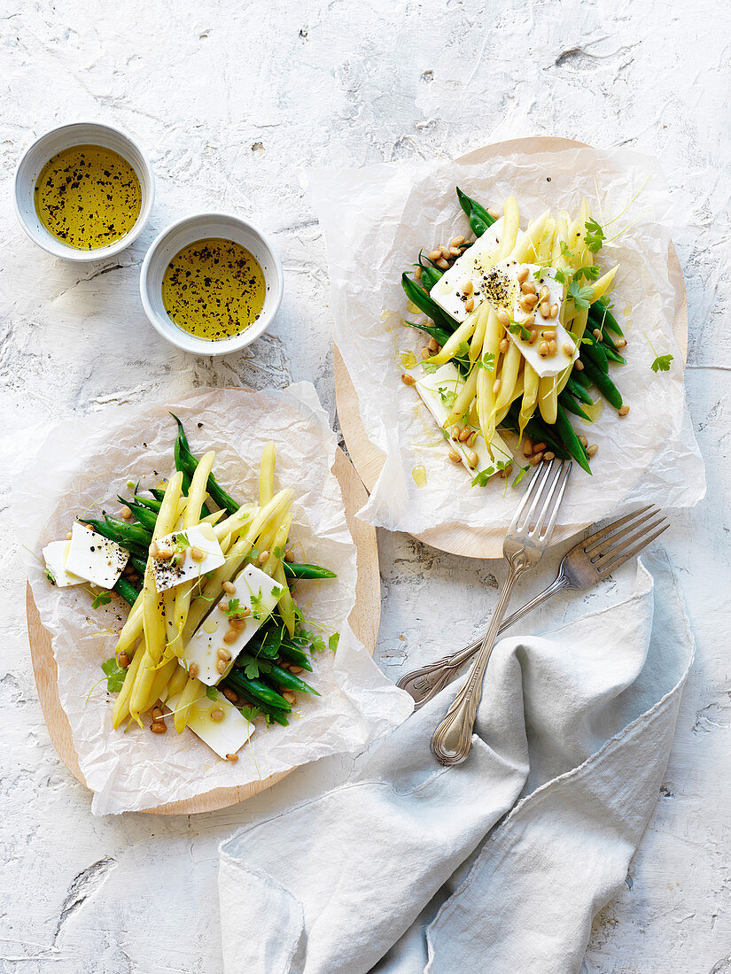 Beans with Parsley and Fetta