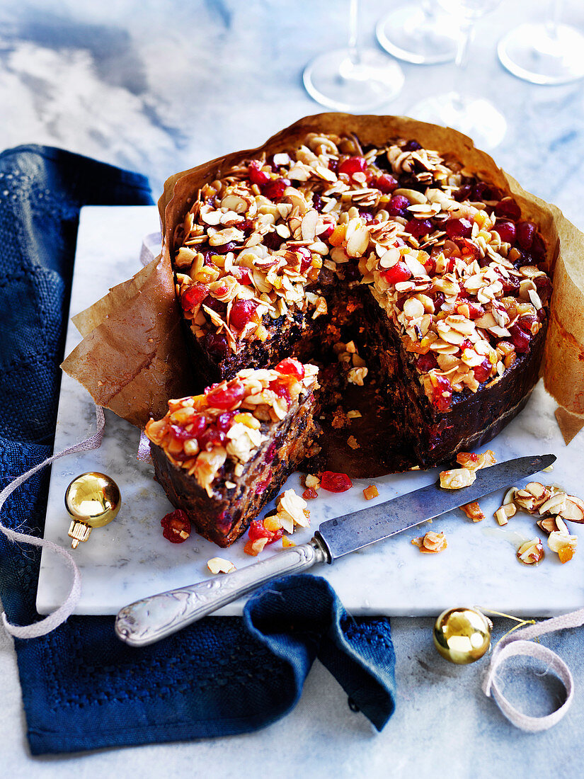 Florentiner Früchtekuchen zu Weihnachten