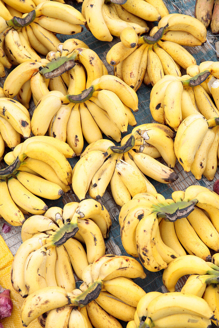 Bananas in market
