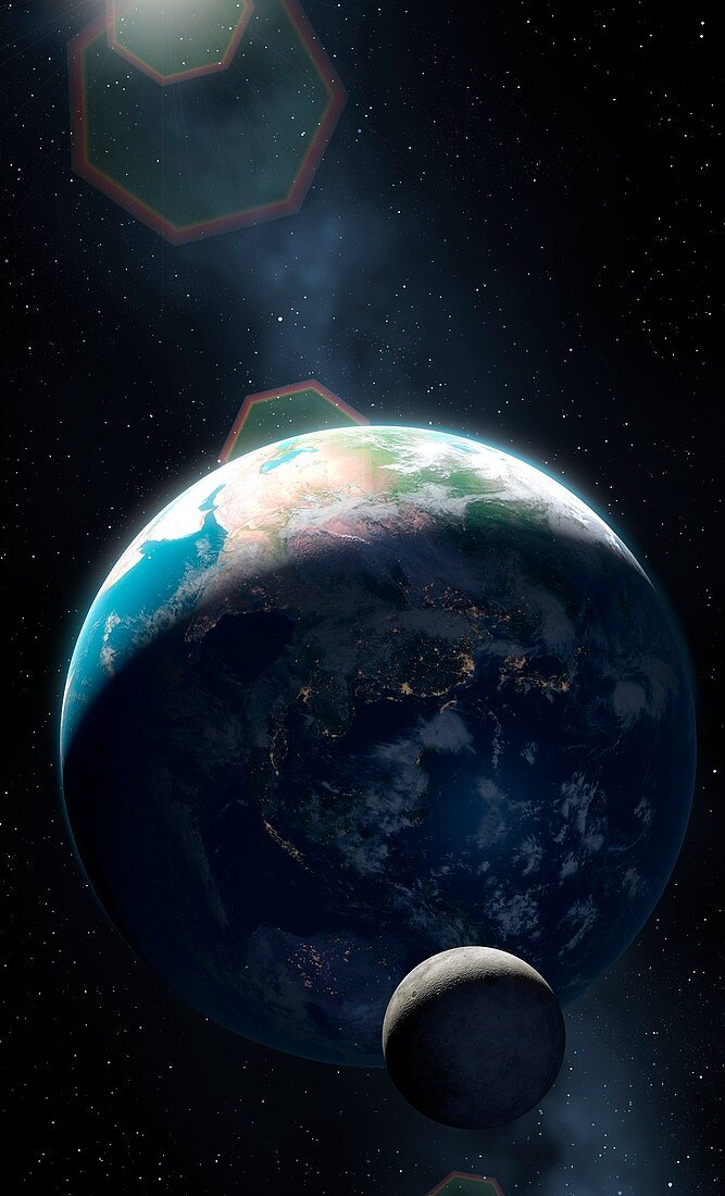 Earth at Night - Australasia