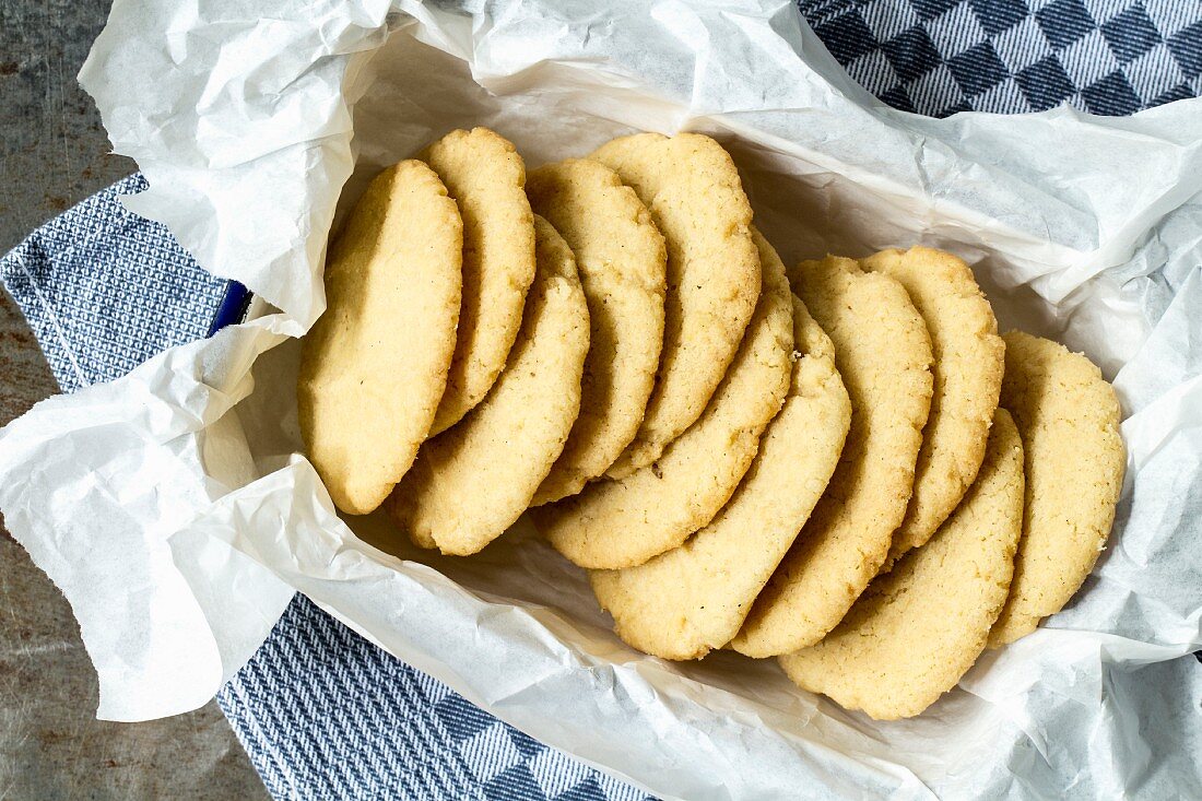 American cookies (top view)