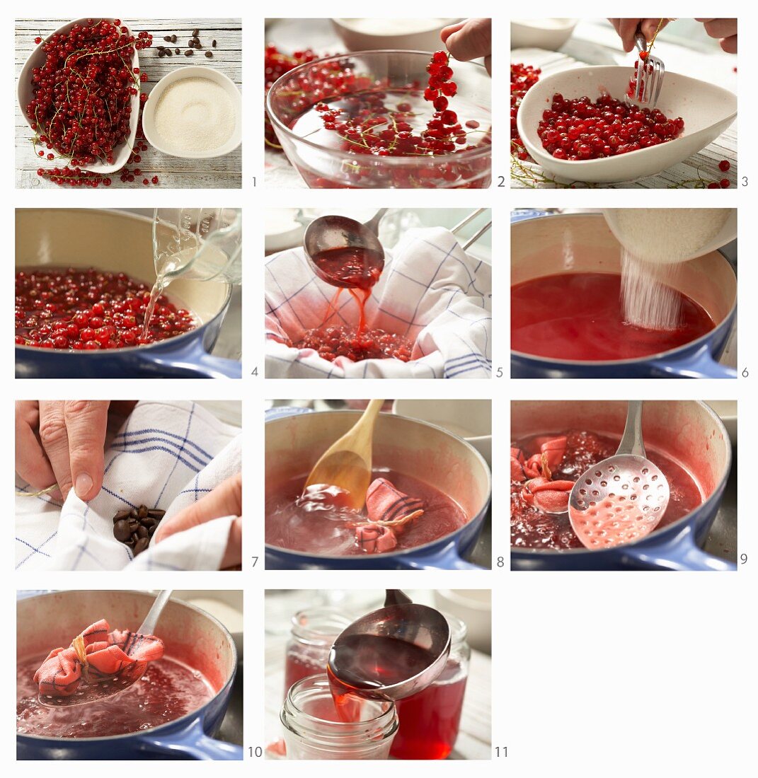 How to make red currant jelly