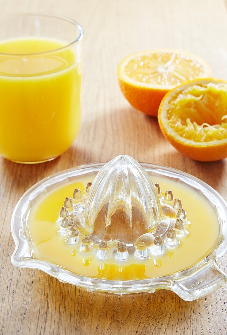 Freshly squeezed orange juice