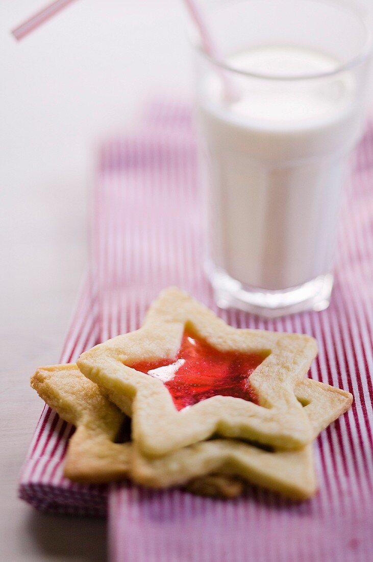 Glass christmas cookies