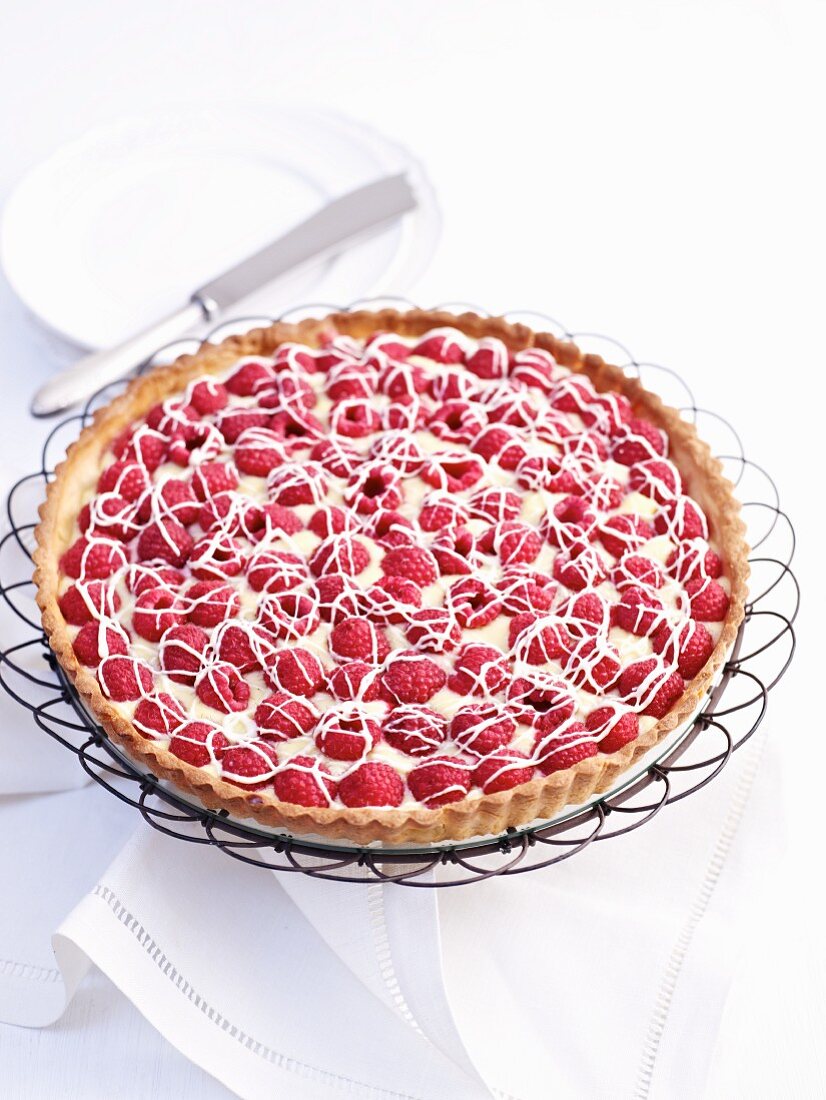 Raspberry tart