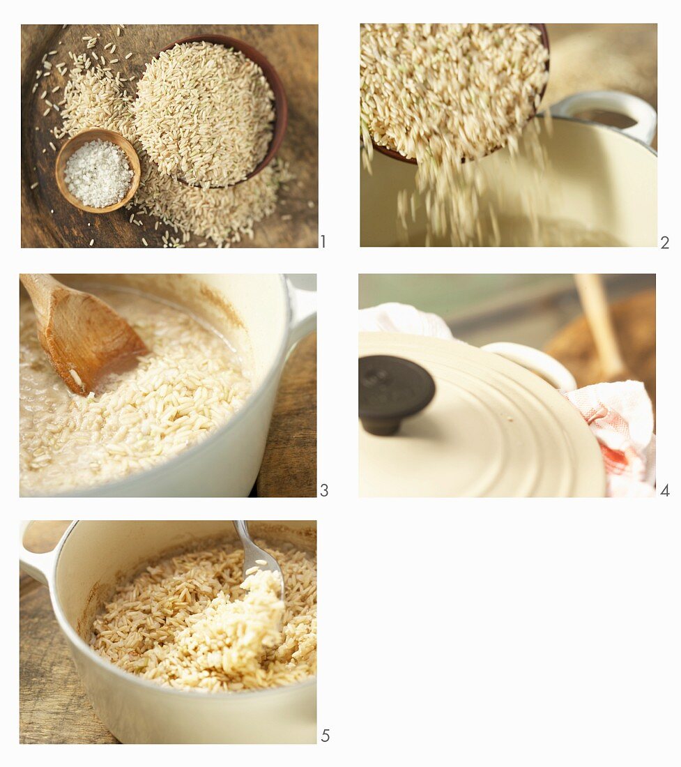 How to prepare natural rice