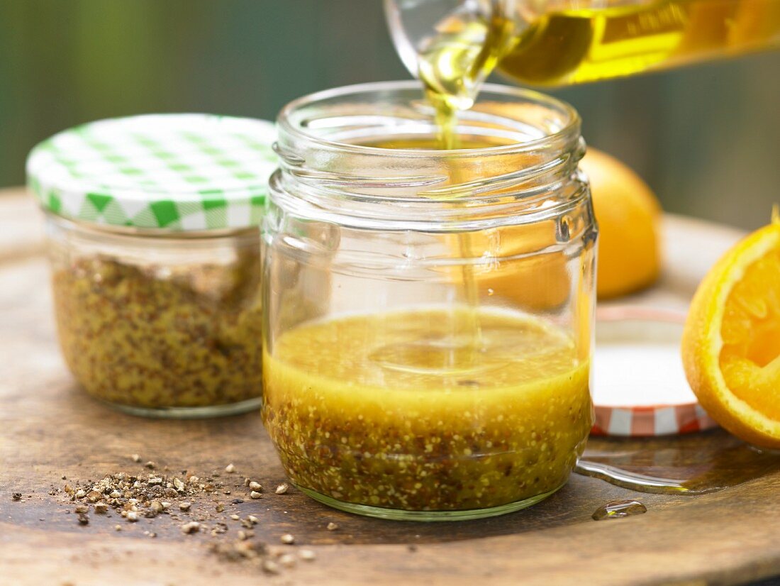 Low-fat vinaigrette