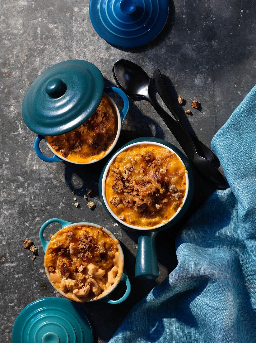 Butternut squash mac and cheese