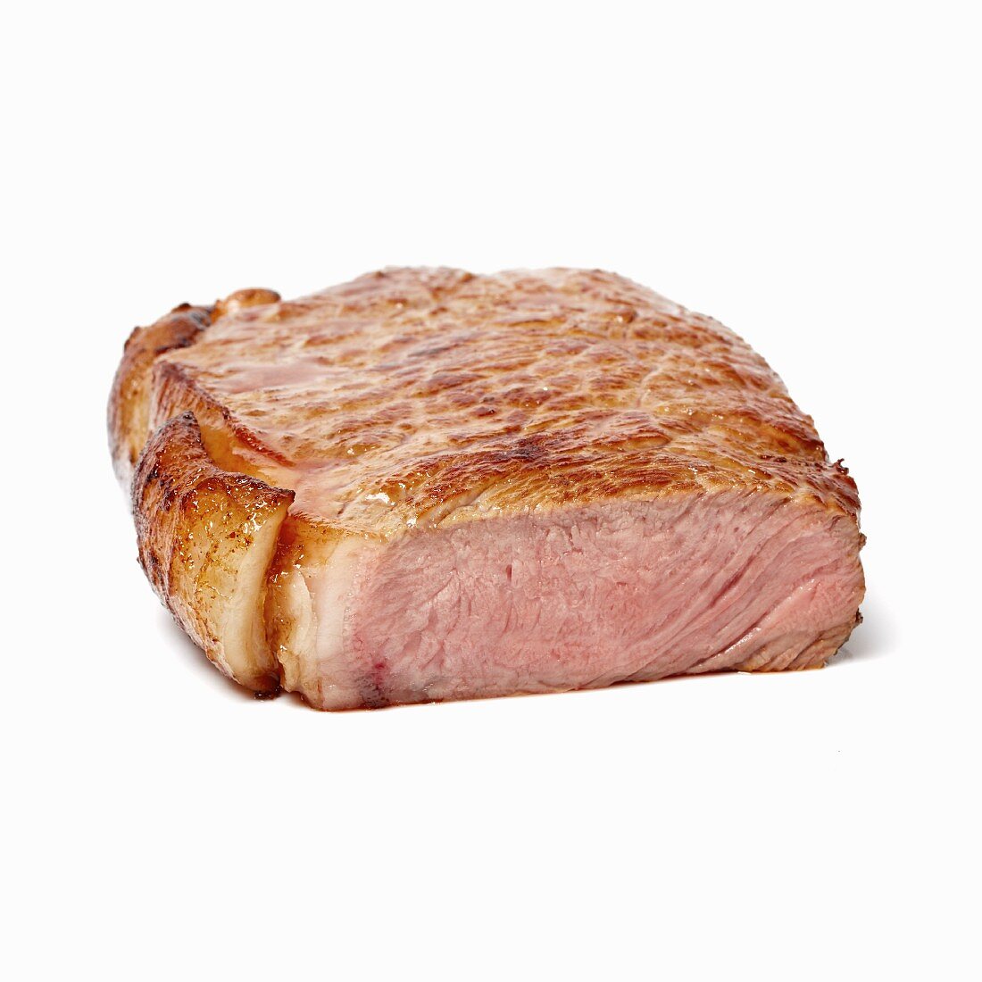 A well-done steak