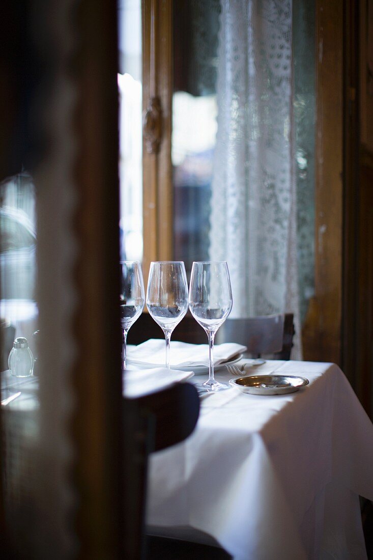 The 'Josephine chez Dumonet' restaurant in Paris, France