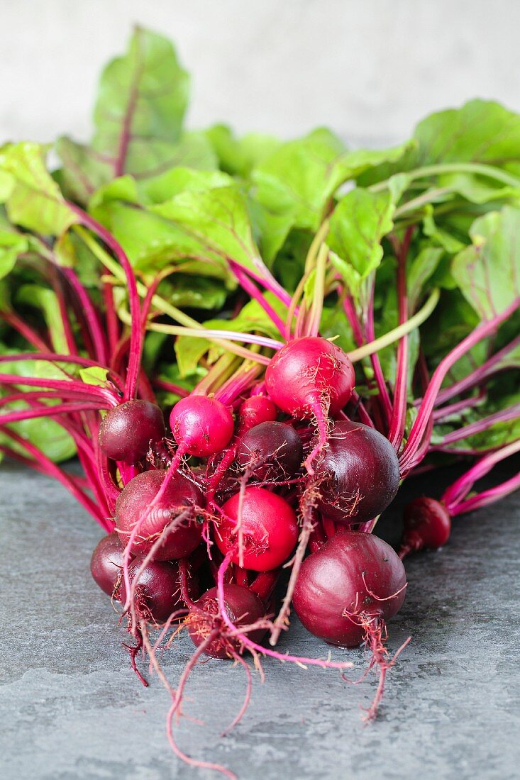 Bunch Of Beetroot Fresh from the Garden
