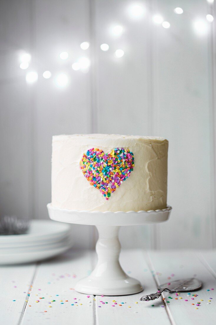 Heart cake