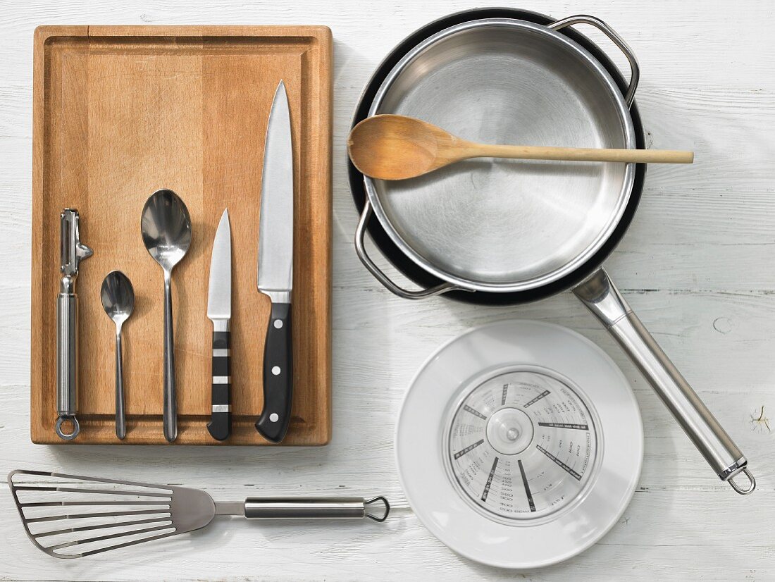 Kitchen utensils for preparing liver