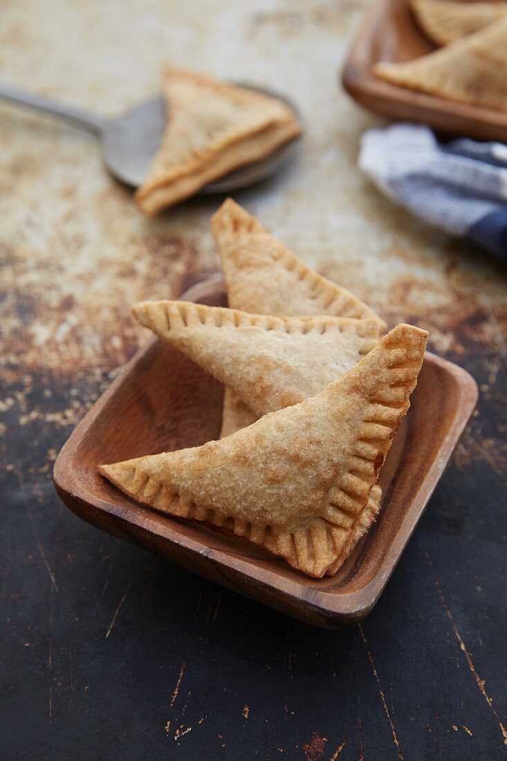 Samosas (gefüllte Teigtäschchen)