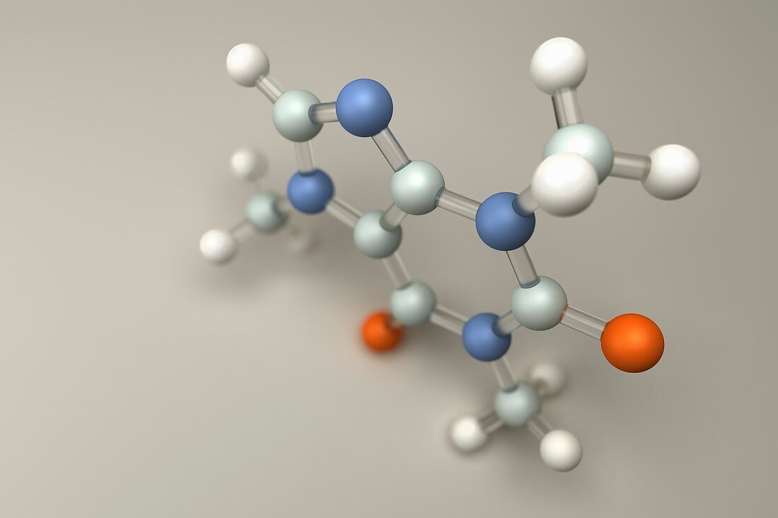 Caffeine Molecule, artwork