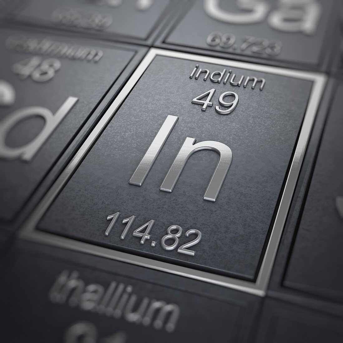 Indium, artwork