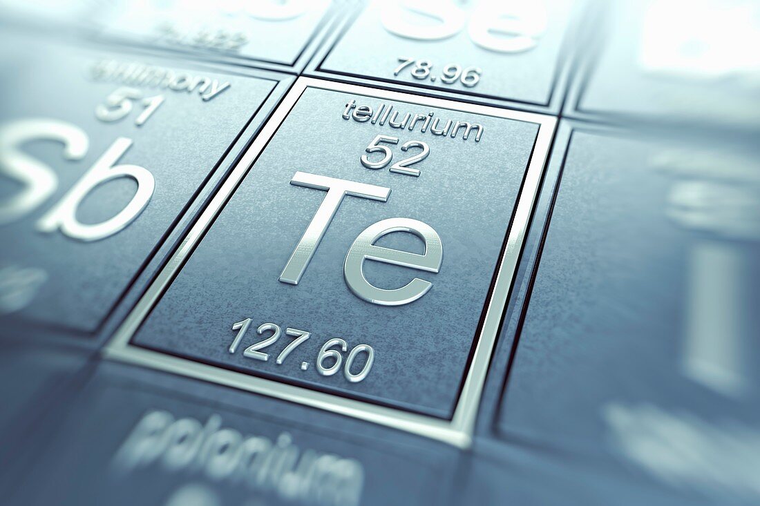 Tellurium, artwork