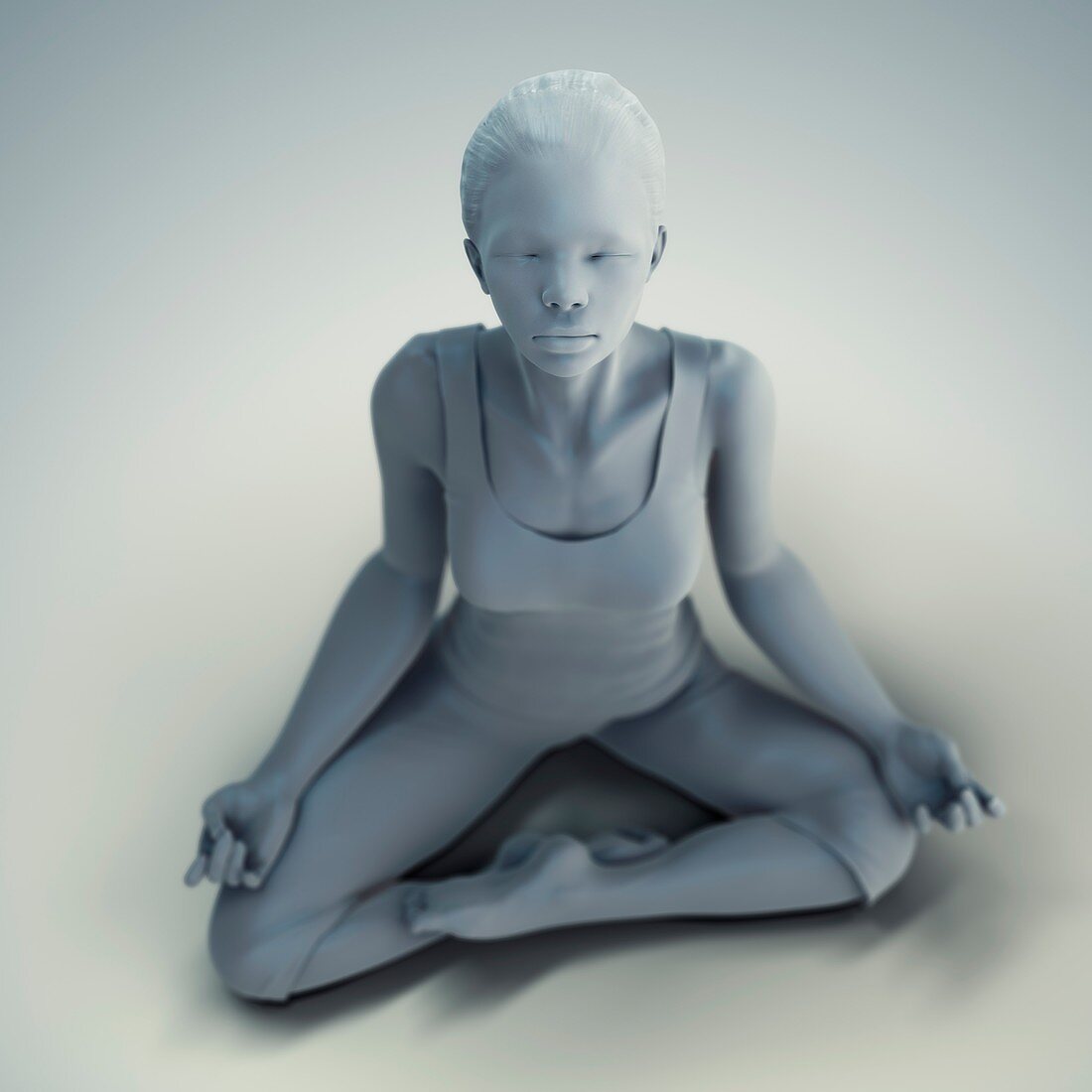 Meditation Pose, artwork