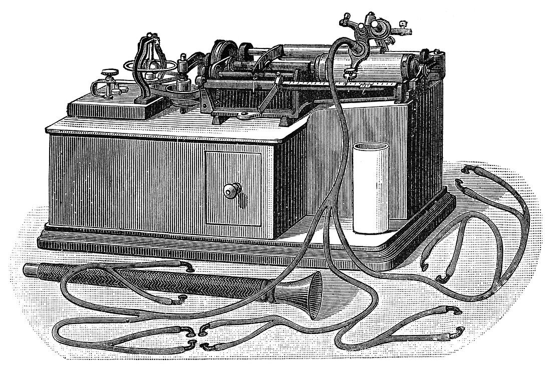 Edison's phonograph, 19th century