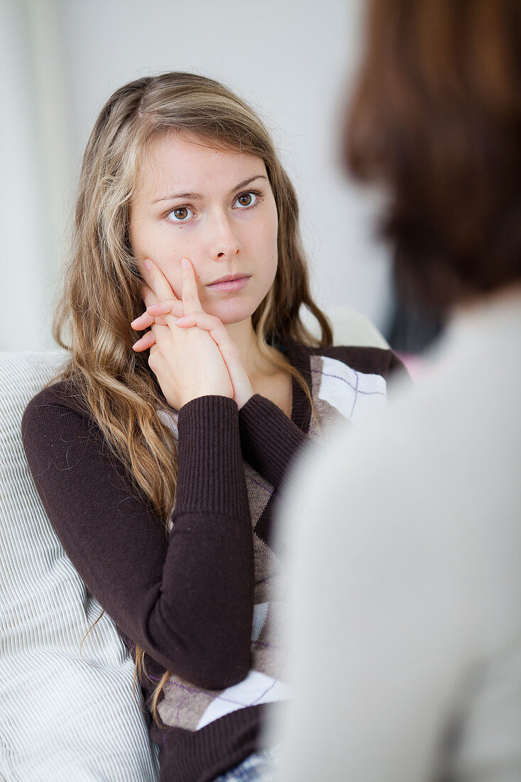 Women talking